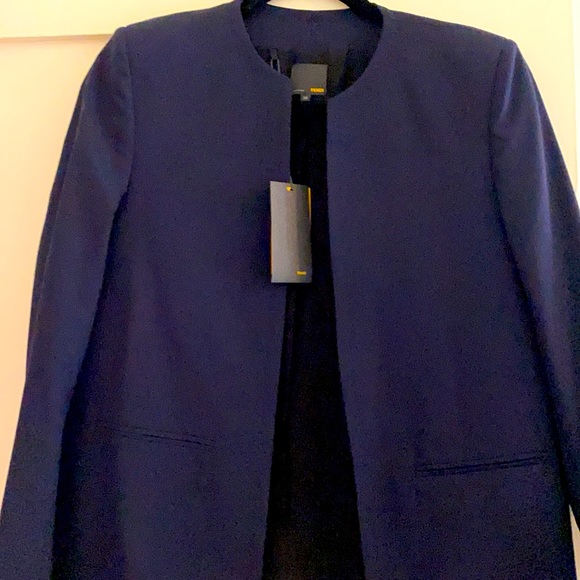 FENDI navy modern blazer - Picture 1 of 5